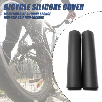 1 Pereche Non-blocat de Biciclete din Silicon Grip Anti-alunecare de absorbție a șocurilor MTB Mountain Bike Ghidon Bicicleta Accesoriu