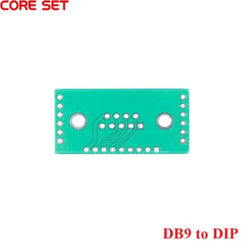 10buc DB9 să se SCUFUNDE Adaptor Convertor de Bord 2.54 MM 9P DB9 PCB UART la RS232 Adaptoare Placă Modulul UART-RS232 Noi