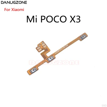 10BUC/Lot Pentru Xiaomi Mi POCO X3 / Pocophone X3 Pro Power Buton Volum, Buton Mute On / Off Cablu Flex