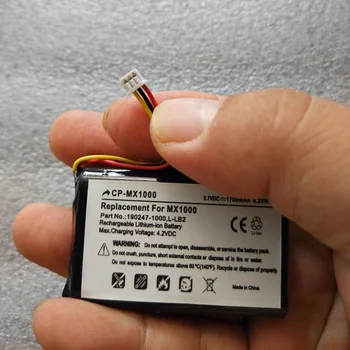1700mAh Baterie 3.7 V pentru LOGITECH MX1000 M-RAG97 Mouse-ul fără Fir Li-Po Polimer Reîncărcabilă Acumulator Pachet Înlocuire+Track