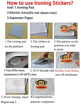 24x16cm Moda abstract Fier pe Patch-uri Pentru DIY de Transfer de Căldură Haine, T-shirt transfer Termic autocolante Decor de Imprimare