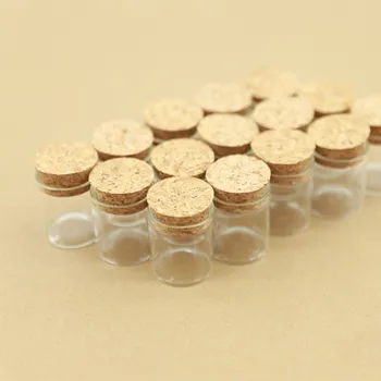 30pcs/lot 30*35 mm 12ml Borcane de Sticlă Mici Eprubetă Dopuri de Sticlă Dop Spice Mini-Flacon Sticle Recipient Borcane