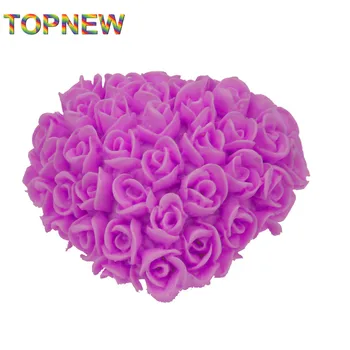 3D flori în formă de Mucegai silicon decorare tort instrumente Bomboane Jeleu săpun Mucegai 2222