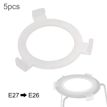 5pcs la E26 E27 Abajur Reducerea Inel Adaptor, Convertoare Lampă Soclu Suport Converter Abajur Inele de Spălare de Lumină Accesorii