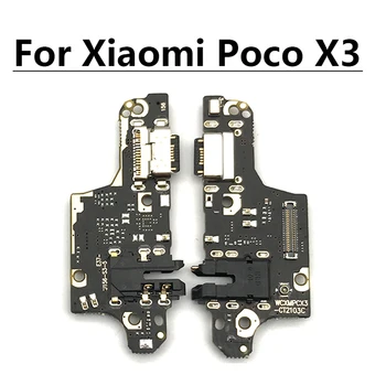 5Pcs/Lot, Pentru Xiaomi Poco X3 Pro M3 F1 F2 F3 Pro USB Port de Încărcare microfon Microfon Conector Dock Bord Flex Cablu Piese de schimb
