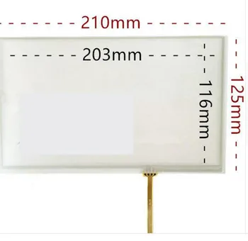 9 Inch 4 fir rezistiv ecran tactil LCD și panou tactil ecran tactil 210*125 de control industrial masina