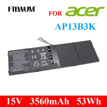 AP13B3K Baterie Laptop 15V 3560mAh 53Wh 4 Celule pentru Acer Aspire AP13B8K V5-472G V5-473G V5-552G V5-572G V5-573G M5-583P R7-571G