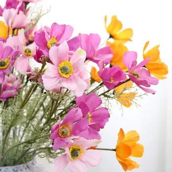 Artificiale Gesang ramură de flori matase flori Artificiale acasă decorare nunta flores artificiales ieftine floare fleur