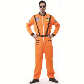 Astronaut Rochie De Lux Pentru Bărbați Adulți Spațiu De Zbor Pilot Salopeta Costum Fantasia Costum Petrecere
