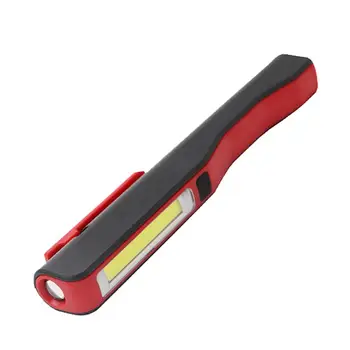 COB LED lanterna Lanterna USB Reîncărcabilă Magnetic Activitatea de Inspecție Pix Lanterna Cârlig Agățat Lampă Pentru Reparații Auto