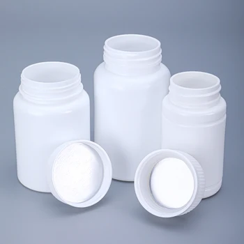 De Calitate Alimentară Gol Medicina Sticla Cu Capac De Înaltă Calitate Rotund Capsulă Capsulă De Plastic Recipient De Sticla De Plastic