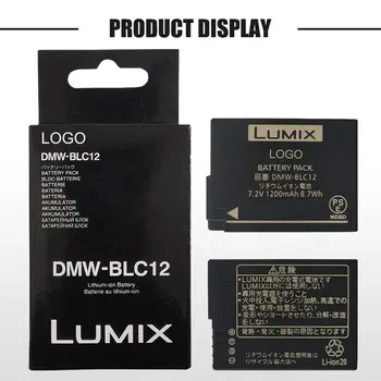 DMW-BLC12 DMW-BLC12E Camera Baterie Pentru Durabil DMC-GH2S FZ3 G95 G85 G80 G5 G6 G7 GX8 FZ200 FZ300 FZ2500 FZ1000+DE-A79 Încărcător