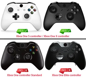 EXtremeRate Circuit Soft Touch Înlocui Părți Față Shell pentru Xbox One X si One S Controler