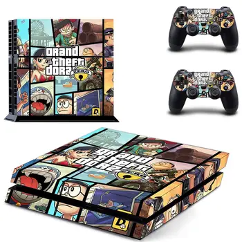 Grand Theft Auto V GTA 5 PS4 Piele Autocolant Decalcomanii de Acoperire Pentru PlayStation 4 Consola PS4 & Controller Piei de Autocolante de Vinil