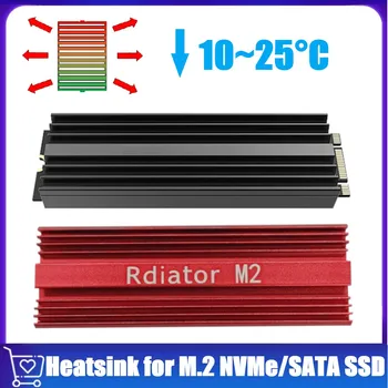M. 2 SSD 2280 NVME radiator radiator Solid state Hard Disk radiatorul de Aluminiu cu față-verso Pad Termic pentru Desktop PC
