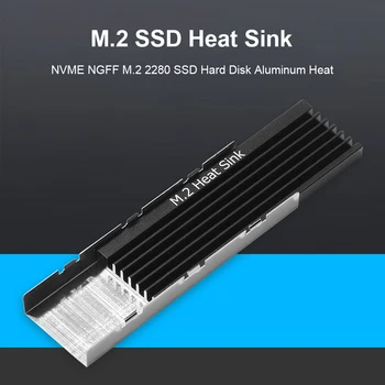 M. 2 SSD radiator Radiator NVME unitati solid state M. 2 2280 SSD Hard Disk Aluminiu radiator Radiator Termic de Răcire Pad pentru PC Desktop