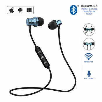 Magnetic XT11 Căști fără Fir Bluetooth pentru Căști Stereo Sport rezistent la apa Căștile in-ear Headset cu Microfon Dropshipping