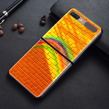 Moda Rainbow Artă Pentru Samsung Galaxy Z Flip 3 5G la Șocuri Hard Shell Black Fashion Mobile Fundas Acoperi Caz de Telefon