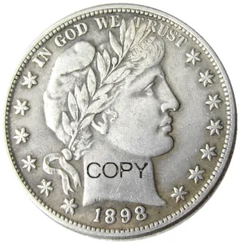 NE-Set Complet De(1892-1916)-P 25pcs Barber Half Dollar Argint Placat cu Copia Decora Monede