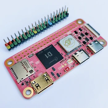 Noi MangoPi MQ-Pro D1 Demo de Bord RISC-V SBC 1GB RAM Cu WiFi/BT Sakura Pink V1.4