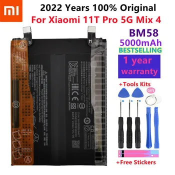 Original Xiaomi 11T Pro 5G Amestec 4 Mix4 Baterie Reîncărcabilă BM58 Telefonul Built-in Li-lon 5000mAh Înlocuire Baterii