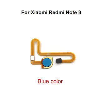 Originale Noi Pentru Xiaomi Redmi Nota 8 Buton Home Meniu Senzor de Amprentă digitală Touch ID Scanner Panglică Conector Cablu Flex