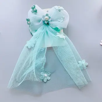 Pentru copii accesorii de par flori de nunta top fete clip mic de flori cu margele arc