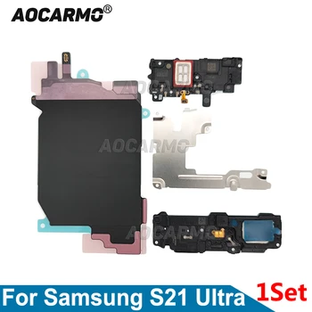 Pentru Samsung Galaxy S21 Ultra Bobină De Încărcare Wireless Si Difuzor De Semnal De Antenă Placa De Baza De Foaie De Metal Înlocuirea Capacului