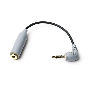 Portabil de Înlocuire SC4 Cablu pentru Microfon pentru Mers 3.5 mm TRRS de sex Masculin la Feminin Adaptor TRS de Înaltă Calitate Electronice de larg Consum