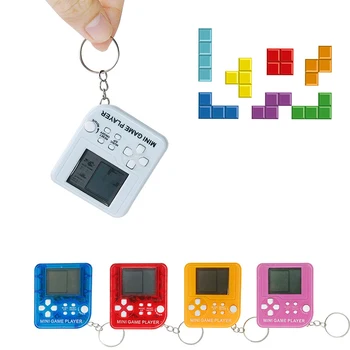 Portabil Mini Consola De Jocuri Breloc Copii Handheld Consola De Jocuri Puzzle Jucărie Nostalgic De Desene Animate Creative De Anul Nou Cadou De Crăciun
