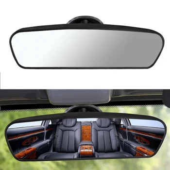 Universal Interior Oglinda retrovizoare 360° se Rotește cu unghi Larg Oglinda Retrovizoare Reglabile ventuza Auto Oglinda retrovizoare Piese Auto
