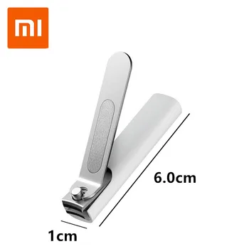 Xiaomi Mijia Original din Oțel Inoxidabil Unghiera cu Anti-stropi de Acoperire Trimmer Pedichiura Îngrijire Unghii Clește Profesional Fișier