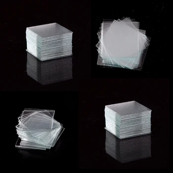 ZLinKJ 100buc/cutie Profesionale Capac de Sticlă de Sticlă Micro Capac Alunecă 18x18mm lamelă de Microscop Huse de en-Gros