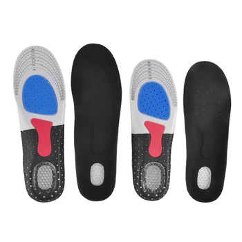 1 Pereche Gel Ortezare Sport Funcționare Tălpi Introduce Pantofi Pad Cushion Arch Support Perna pentru Barbati Femei