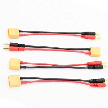 10 buc/lot 15cm XT60/ XT90 Conector pentru 4.0 Banana Plug Cablu de Încărcare pentru RC Model de Acumulator Lipo ZD0180
