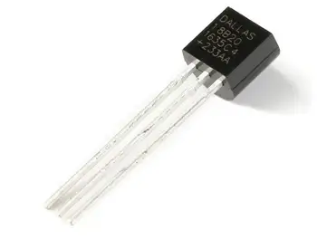 10buc/lot Senzor cip Electronic DS18B20 SĂ-92 18B20 chips-uri Senzor de Temperatură IC 18b20 diy electronice