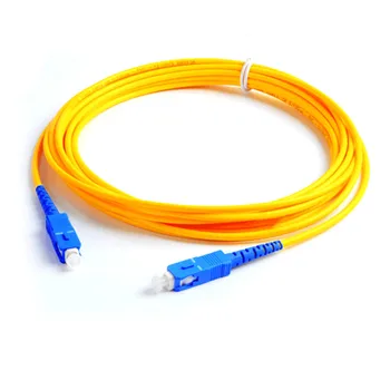 10BUC SC/ UPC-SC /UPC Fiber Optic Patch Cord Simplex cu Diametrul de 3mm Modul Single Lungime Cablu 1M 2M 3M sau să Accepte Personalizare