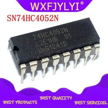 10BUC SN74HC4052N 74HC4052N 74HC4052 DIP16 Dual 4 Selectați 1 Comutator Analogic