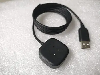 1m Cablu de încărcare Pentru Fitbit-Versa 3 4 Inlocuire Cablu USB de Încărcare Cablu Clip Dock Accesorii Pentru Fitbit Sens Sens 2 Ceas