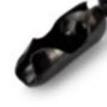 2/3/4/5/6/8/10/12mm 10/20/50/100BUC Negru din Oțel Inoxidabil de Culoare Lanț de Minge de Conector Incuietoare End Margele DIY Constatările Accesorii