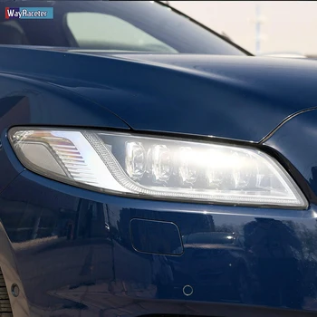 2 Buc Far Auto cu Folie de Protectie Faruri Negru Transparent TPU Autocolant Pentru Lincoln Continental 2016-Prezent Accesorii