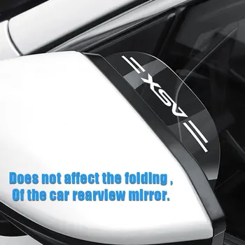 2 buc Pentru Mitsubishi ASX Logo-ul Flexibil PVC Oglinda Retrovizoare Auto Ploaie Spranceana Parasolar Impermeabil Huse Auto Exterioare Accesorii