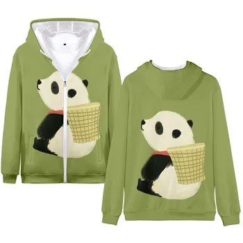 2 la 14 ani copii hanorace Panda Drăguț 3D print hanorac hanorac baieti fetele harajuku geaca palton copii haine