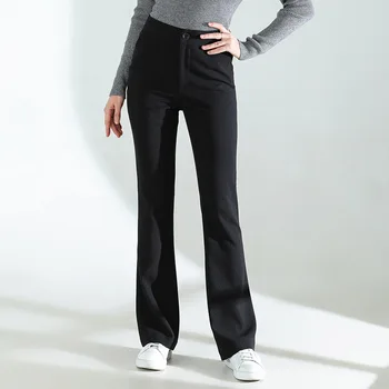2020 Nouă Femei Casual Primavara-Vara Pantaloni Solid Doamnelor Lenjerie De Pat Din Bumbac Pantaloni