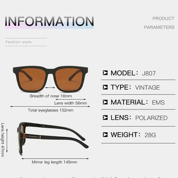 2020 Polaroid ochelari de Soare Tr90 Pătrat Flexibil de Conducere de Cauciuc, Ochelari de Soare Brand Faimos UV400 Bărbați Polarizate Sunglases pentru Femei