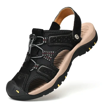 2022 Vara Sandale Barbati Nouă Bărbați Sandale Casual de Lux, SANDALE de PLAJĂ în aer liber Pantofi Drumeții Sandale Barbati Sandale cu Platforma Pantofi