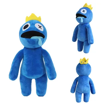 30cm Kawaii Curcubeu Prieteni Jucărie de Pluș Joc de Desene animate Caracter Papusa Drăguț Monstru Albastru Moale Animal de Pluș Jucării pentru Copii Fani