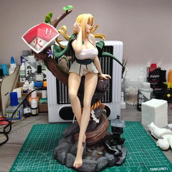 32cm Anime Naruto Figura Tsunade Gk Model de Acțiune Figura Pvc Acțiune Statuie Model de Papusa Caracter de Colectare Ornament Copii Cadou