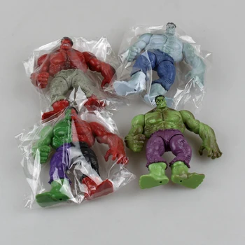 4buc/set The Avengers Hulk figurina 12cm super-Erou Figurina PVC Papusa de Colectie Model Aniversar de Jucarie pentru Copii Cadouri