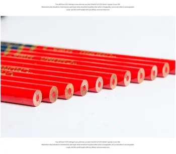 50pcs Toate de Culoare Roșie Verificarea Creioane Rosii si Albastre Set pentru prelucrarea Lemnului Zidari Inginer Birou Rechizite de Staționare Creion